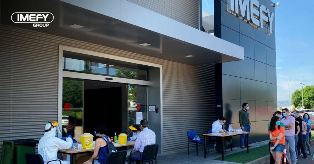 Imefy ha realizado test serológicos a empleados y familiares